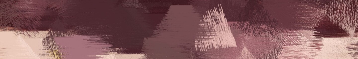 wide landscape graphic with abstract brush strokes background with old mauve, baby pink and antique fuchsia. can be used for background, canvas or poster