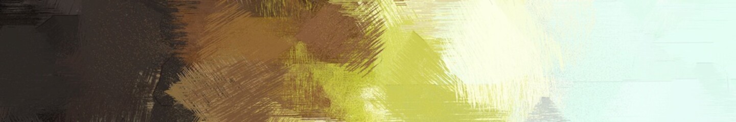 wide landscape graphic with art brush strokes background with beige, brown and very dark blue. can be used for wallpaper, cards, poster or banner