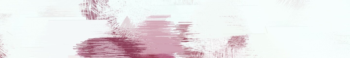 Obraz premium wide landscape graphic with art brush strokes background with white smoke, antique fuchsia and pastel violet