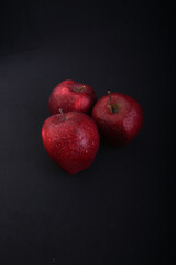 Fototapeta na wymiar Fresh Apple Fruits