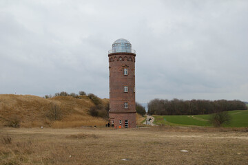Alter Leuchtturm, Aussichtsturm am Kap Arkona, Rügen Deutschland.