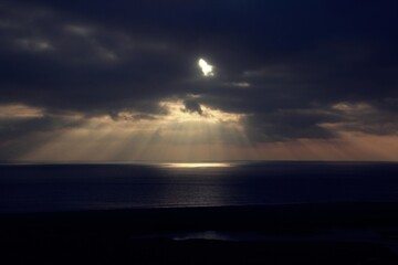 Obraz premium sunset over the sea