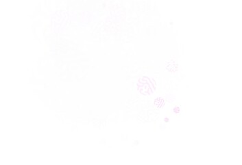 Light Pink vector texture with abstract forms.