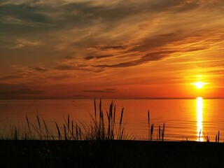 Sonnenuntergang Ostsee