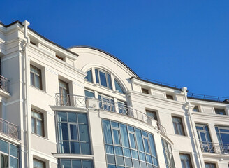 Fototapeta premium Facade of modern building