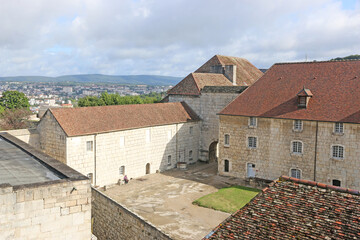 Fototapeta na wymiar Besancon Citadel in France 