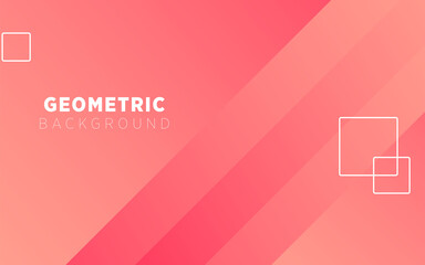 modern red gradient abstract geometric background banner design.