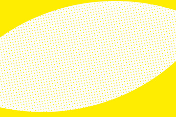 Background with a yellow wave in a flat style.