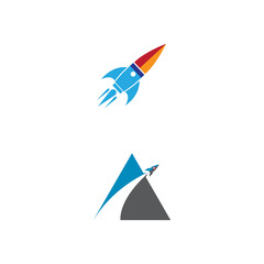 Rocket Logo Template vector symbol