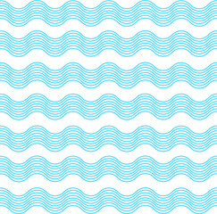 Wave line pattern vector design for wallpaper, textile, background