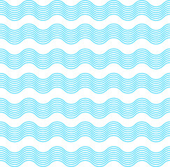 Wave line pattern vector design for wallpaper, textile, background