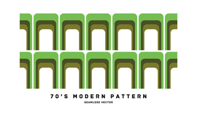 [70's modern pattern ] vector icons 
