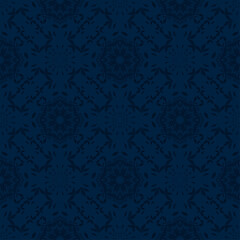 Seamless floral pattern on background