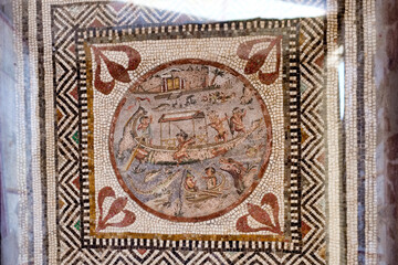 Pompeii Naples Italy, along with Herculaneum and many villas in the surrounding area (e.g. at Boscoreale, Stabiae), was buried  of volcanic ash and pumice in the eruption of Mount Vesuvio