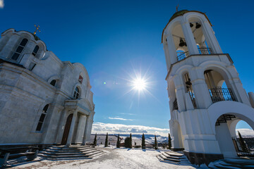 church in santorini
