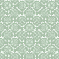 Seamless ornament on background