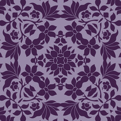 Purple styled seamless repeat pattern wall tiles, Decor For home, Moroccan tiles, ornaments, or wall decor on marble, it also can be used for wallpaper, linoleum, textile, webpage