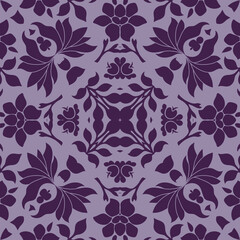 Purple styled seamless repeat pattern wall tiles, Decor For home, Moroccan tiles, ornaments, or wall decor on marble, it also can be used for wallpaper, linoleum, textile, webpage