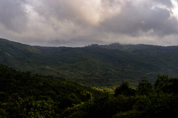 Topes de Collantes, a nature reserve park in the Escambray Mountains range in Cuba.