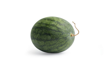 Watermelon on white background.