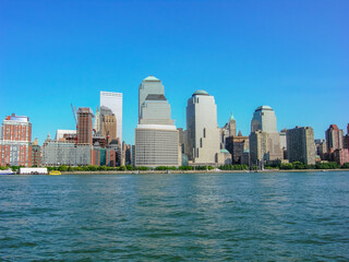 Fototapeta na wymiar New York city panorama united states