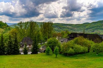 Little mountain village in Romania