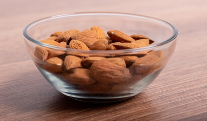 Almonds in a bowl