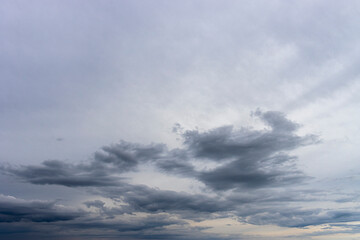 Fototapeta na wymiar dunkle Wolken