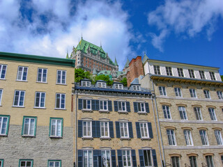 Fototapeta na wymiar panorama of Quebec, Canada