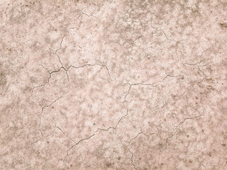 Fototapeta premium The ground has cracks in the top view for the background