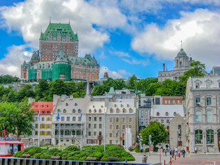 Fototapeta premium panorama of Quebec, Canada