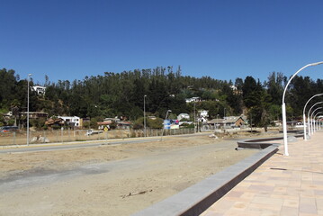 Playa, mar paseo