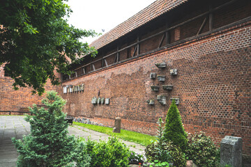 Castle in Malbork. A pearl of history in Poland