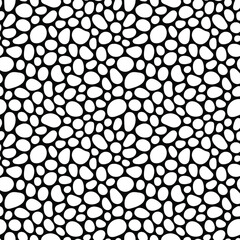 Hand drawn polka dot seamless pattern. - 358361365