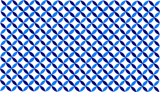 Abstract Background,Seamless pattern with geometric elements, blue and white Illustration background.