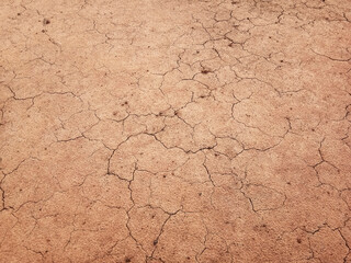 The ground has cracks in the top view for the background