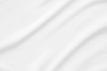 Obraz premium White fabric smooth texture surface background