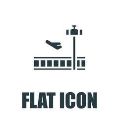 airport icons design, vector illustration eps10 graphic pictogram