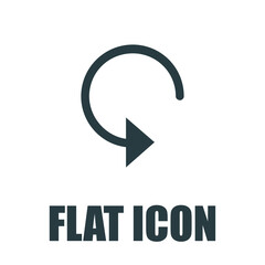 arrow sign reload, refresh, rotation, repeat pictogram