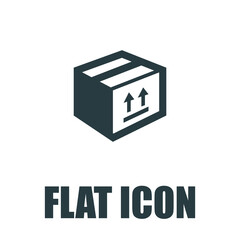 Free shipping vector icon. Package box. pictogram