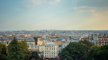 Fototapeta na wymiar View from paris 