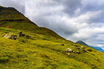 Obraz premium Faroe Island, Kingdom of Denmark