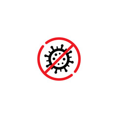 Coronavirus (COVID-19) logo / icon design
