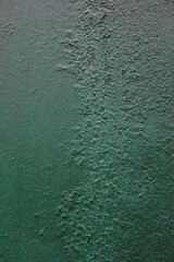 Old green paint texture on metal surface background