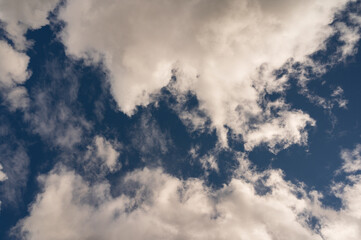 Fototapeta premium white clouds and blue sky