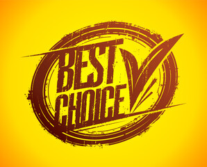 Best choice rubber stamp imprint