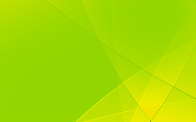 Abstract geometric green and yellow curve line gradient Background.For ecology concept design technology and modern. - obrazy, fototapety, plakaty