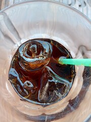 glass of cola