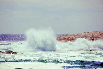 Stürmische Brandung