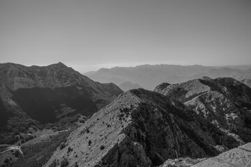 Obraz premium mountain landscape in the morning